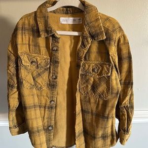 Zara kids corduroy shirt